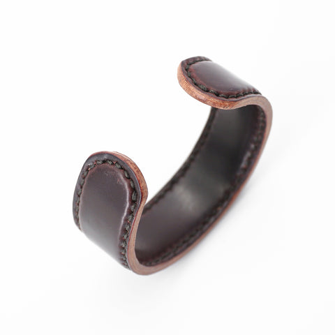 OGL BRAVE Shell Cordovan Wrist Cuff - Handstitched