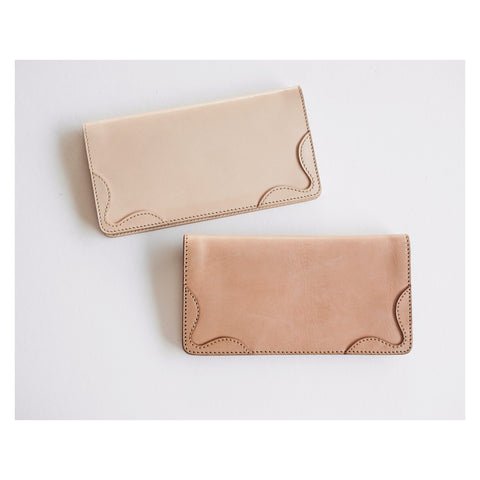 OGL KINGSMAN COAT LEATHER LONG WALLET (ARC CORNER ACCENT)