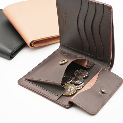 OGL KINGSMAN CLASSIC BI-FOLD LEATHER WALLET COIN POCKET