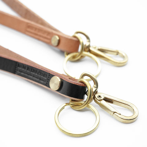 OGL ONLY GOOD LIFE LEATHER LANYARD