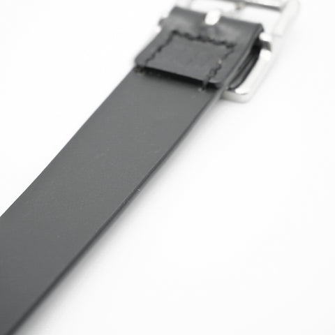 OGL Belt Scout 125 Leather Belt Grainy Black