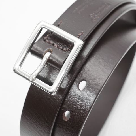 OGL BELT SCOUT125 LEATHER BELT GRAINY BROWN