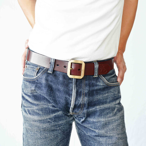 OGL BELT SINGLE-PRONG GARRISON LEATHER BELT FULL TAN