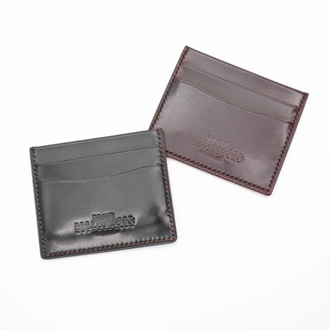 PEMEGANG KAD OGL BRAVE SHELL CORDOVAN HITAM (JAHIT TANGAN)