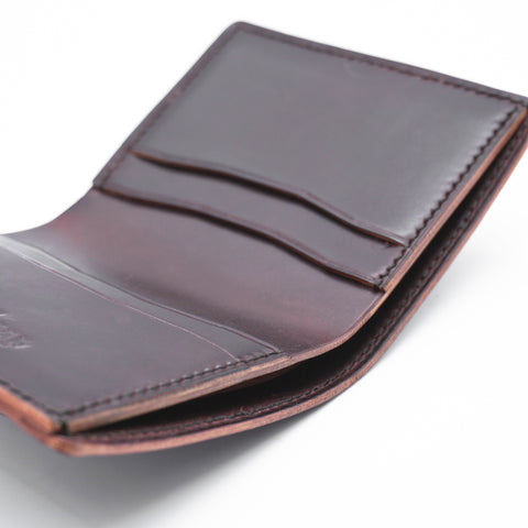 OGL BRAVE SHELL CORDOVAN DOMPET KULIT PENDEK NO. 8 (JAHIT TANGAN)