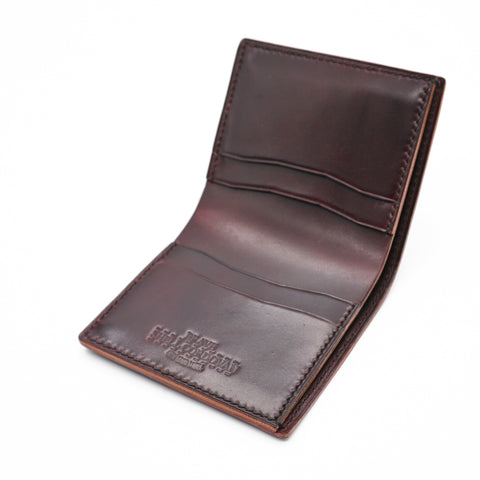 OGL BRAVE SHELL CORDOVAN DOMPET KULIT PENDEK NO. 8 (JAHIT TANGAN)