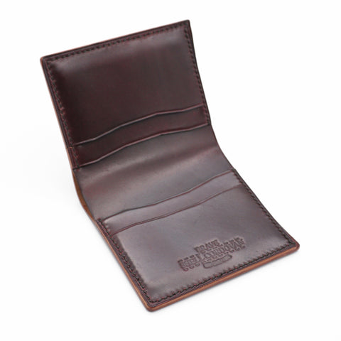 OGL BRAVE SHELL CORDOVAN DOMPET KULIT PENDEK NO. 8 (JAHIT TANGAN)