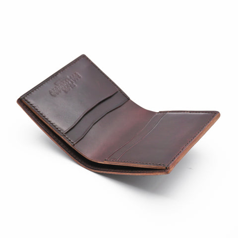 OGL BRAVE SHELL CORDOVAN DOMPET KULIT PENDEK NO. 8 (JAHIT TANGAN)