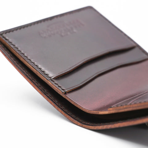 OGL BRAVE SHELL CORDOVAN DOMPET KULIT PENDEK NO. 8 (JAHIT TANGAN)