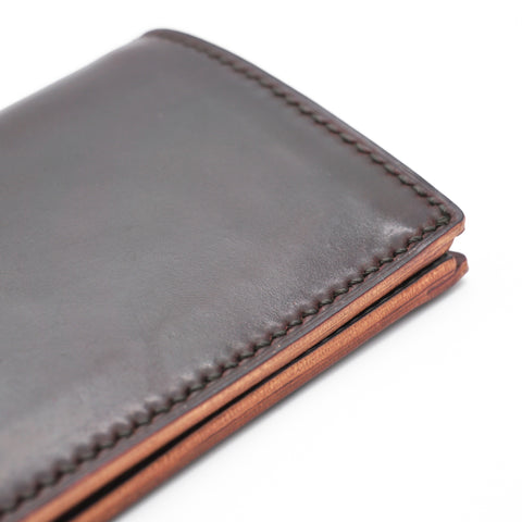 OGL BRAVE SHELL CORDOVAN DOMPET KULIT PENDEK NO. 8 (JAHIT TANGAN)
