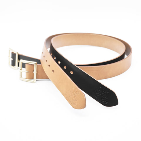 OGL BELT VINTAGE 1.5 LEATHER BELT NATURAL