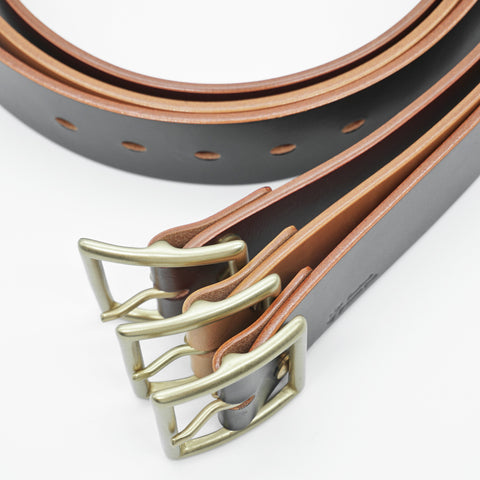 OGL Belt Vintage 1.75 Wide Leather Belt Natural