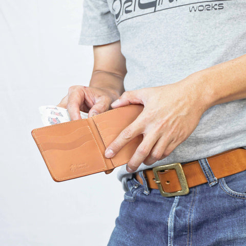 WALLET KULIT DUA LIPAT KLASIK OGL KINGSMAN