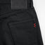 21oz Selvedge Denim Slim Tapered Cut Jeans IH777S-SB - Superblack (Non-Fade)