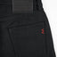 21oz Selvedge Denim Relaxed Tapered Cut - IH888S-SB - Superblack (Non-Fade)