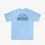 7.5oz Printed Loopwheel Crew Neck T-Shirt IHT2504 Sax