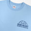 7.5oz Printed Loopwheel Crew Neck T-Shirt IHT2504 Sax