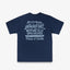 7.5oz Printed Loopwheel Crew Neck T-Shirt IHT2505 Navy