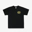 7.5oz Printed Loopwheel Crew Neck T-Shirt IHT2505 Black