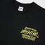 7.5oz Printed Loopwheel Crew Neck T-Shirt IHT2505 Black