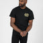 7.5oz Printed Loopwheel Crew Neck T-Shirt IHT2505 Black