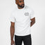 7.5oz Printed Loopwheel Crew Neck T-Shirt IHT2505 White