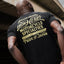 7.5oz Printed Loopwheel Crew Neck T-Shirt IHT2505 Black