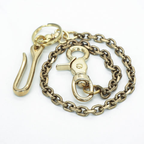 OGL ONLY GOOD LIFE BRASS WALLET CHAIN TYPE 1