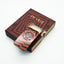 Compact tin of Deville Solid Cologne with cherry and leather notes, crafted for Singapore & Worldwide.