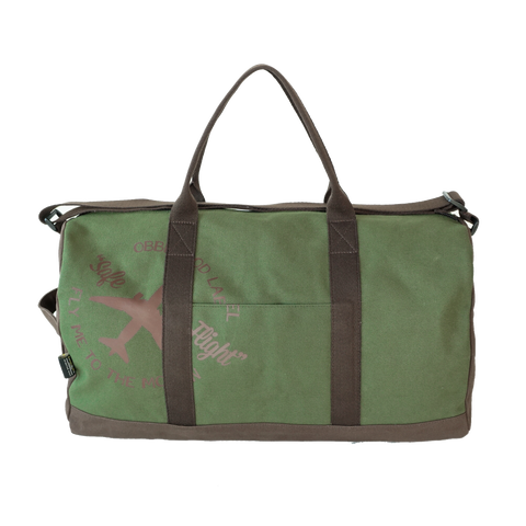 OGL FMTTM Two-Tone Travelling Duffel Bag Green