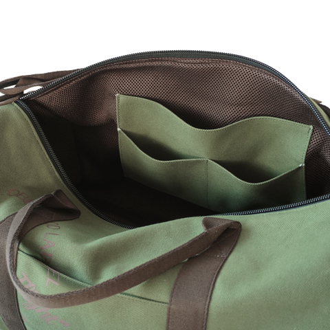 OGL FMTTM Two-Tone Travelling Duffel Bag Green