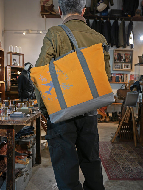 OGL FMTTM Two-Tone Travelling Cabin Bag Orange