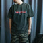 HGS Snake Boxy T-Shirt Washed Black model wearing graphic front view in Rugged Gentlemen Shoppe Singapore, vintage tattoo-inspired tee by Heritage General Store