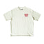 HGS Mukden-Made Boxy Snake T-Shirt in Mint front graphic detail, heritage-inspired tee by Heritage General Store
