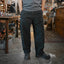 HGS Painter’s Pants Black model wearing front view, rugged workwear pants by Heritage General Store