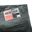 HGS Pleated Jester Pants in Grey back label patch view, rugged workwear pants by Heritage General Store