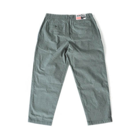 HGS Pleated Jester Pants in Grey back view, rugged workwear pants by Heritage General Store
