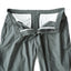 HGS Pleated Jester Pants in Grey front view unzipped, rugged workwear pants by Heritage General Store