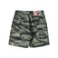HGS Tiger Camouflage Shorts back view, rugged outdoor shorts by Heritage General Store