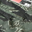 HGS Tiger Camouflage Shorts back pocket stitching details view, rugged outdoor shorts by Heritage General Store