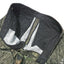 Inside construction of HGS Woodland Utility Shorts showing waistband and clean finishing