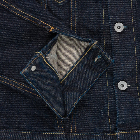 21oz Selvedge Denim Type III Jacket IH526J - Indigo