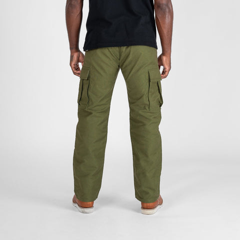 Whipcord Cargo Pants IH738-ARGRN - Army Green