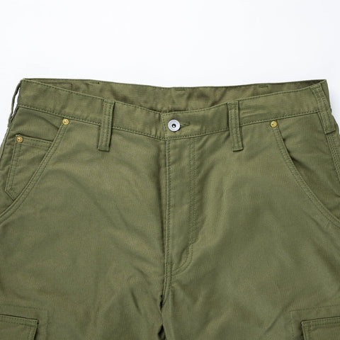 Whipcord Cargo Pants IH738-ARGRN - Army Green