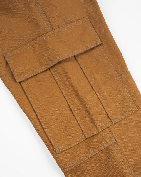 17oz Duck Cargo Pants IH-743-BRN - Brown