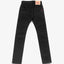 14oz Selvedge Denim Slim Tapered Cut Jeans IH-777S-142BB - Black/Black