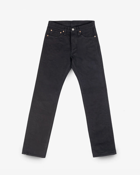 14oz Selvedge Denim Straight Cut Jeans - IH634BB-142 - Black/Black