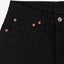 14oz Selvedge Denim Straight Cut Jeans - IH634BB-142 - Black/Black