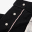 14oz Selvedge Denim Straight Cut Jeans - IH634BB-142 - Black/Black