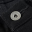14oz Selvedge Denim Relaxed Tapered Cut Jeans IH-888S-142BB - Black/Black